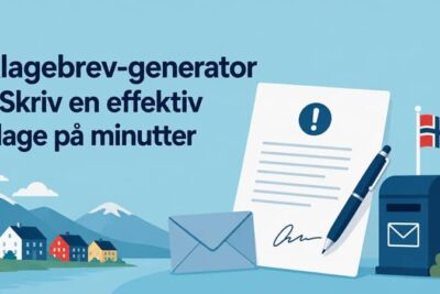 Klagebrev Generator Skriv En Effektiv Klage Pa Minutter 1