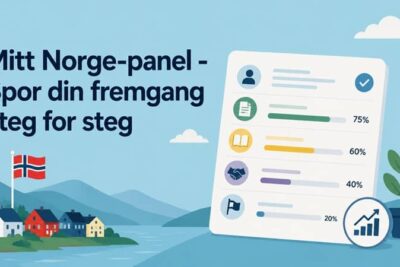Mitt Norge Panel Spor Din Fremgang Steg For Steg 1