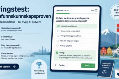 Ovingstest Samfunnskunnskapsproven 1