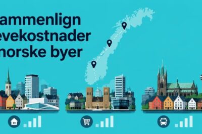 Sammenlign Levekostnader I Norske Byer 1